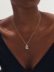 Inicio Bubble Initial Necklace - E - Attēls 1 no 2