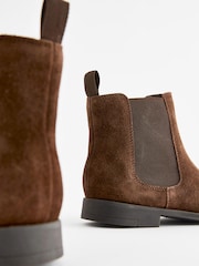 Schokoladenbraun - Chelsea Boots - Bild 3 von 5