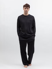 Cyberjammies Black Jersey Pyjamas Set - Image 2 of 3