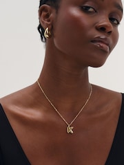 Inicio Bubble Initial Necklace - K - Bild 1 von 2