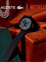 Lacoste Gents Netfilx White Watch - Image 5 of 6