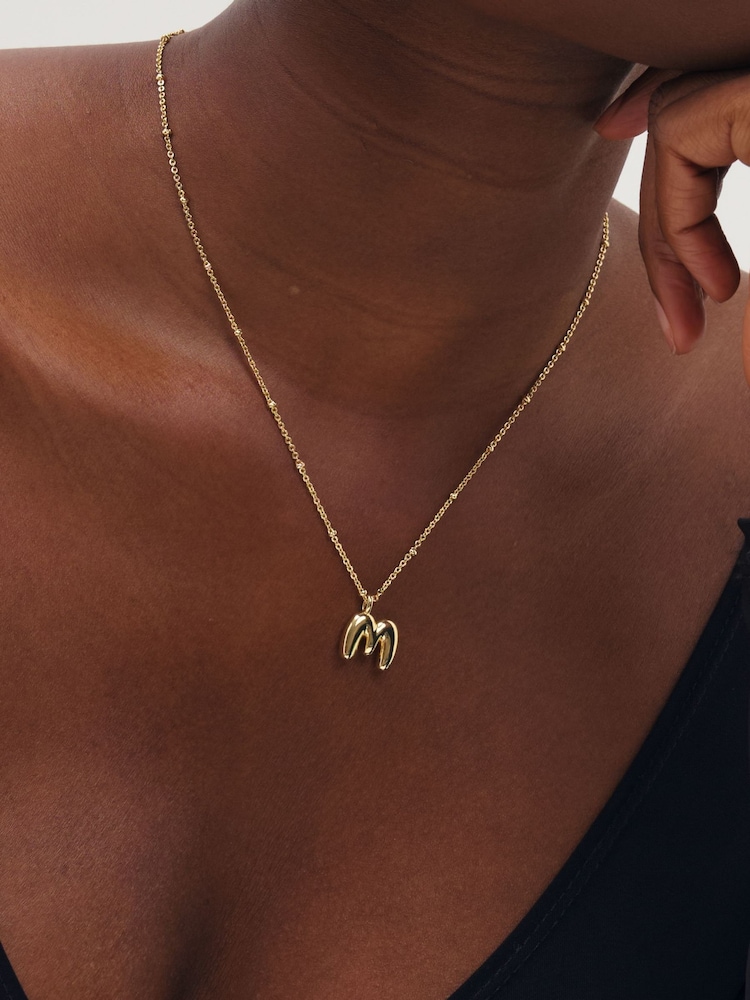 Inicio Bubble Initial Necklace - M - Bild 1 von 2 Inicio Bubble Initial Necklace - M - Bild 1 von 2
