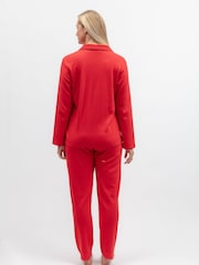 Rød - Cyberjammies Revere Ribbet Jersey Pyjamassett - Bilde 3 av 3