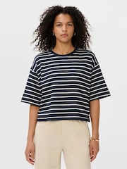 Sweaty Betty Blue After Class Short Sleeve Sweatshirt - Image 4 of 5