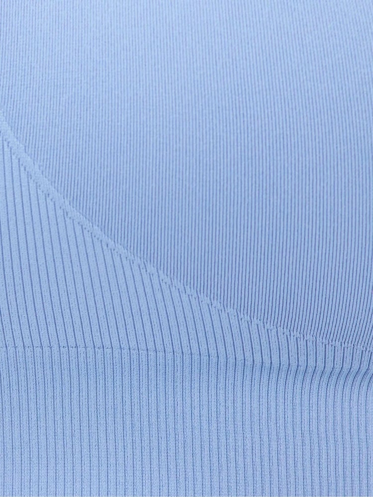 Sweaty Betty Blue Stamina Seamless Sports Bra - Image 6 of 6 Sweaty Betty Blue Stamina Seamless Sports Bra - Image 6 of 6