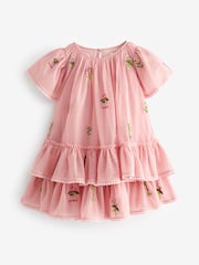 فستان تول منمق من Baker By Ted Baker - Image 1 of 1