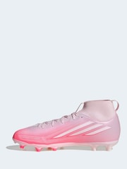 adidas Pink F50 Sparkfusion League Mid Cut Firm/Artificial Ground Football Boots - Image 2 of 9
