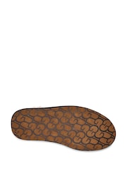 UGG Black Faux Fur Lined Scuff Slippers - Image 6 of 6