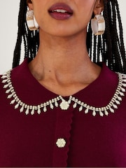 Monsoon Pink Cleo Collar Dress - Image 3 of 5