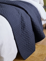 Swoon Navy Klee Quilted Bedspread - Image 1 of 3
