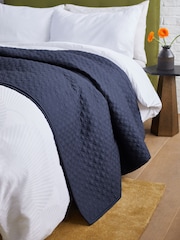 Swoon Navy Klee Quilted Bedspread - Image 2 of 3