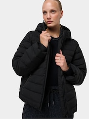 Sweaty Betty Black Nimbus Lightweight Short Puffer Jacket - Image 1 of 5