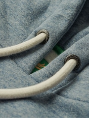 Superdry Blue Rainbow Stripe Logo Hoodie - Image 1 of 1