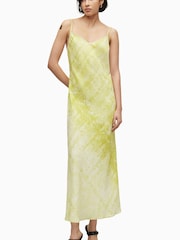AllSaints Yellow Bryony Estrella Dress - Image 3 of 6