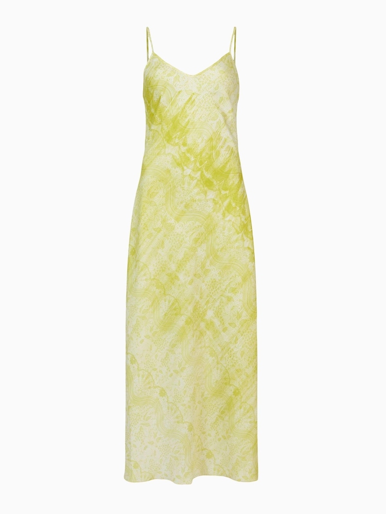 AllSaints Yellow Bryony Estrella Dress - Image 6 of 6