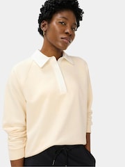 Sweaty Betty Brown Revive Rugby Sweatshirt - Image 1 of 6