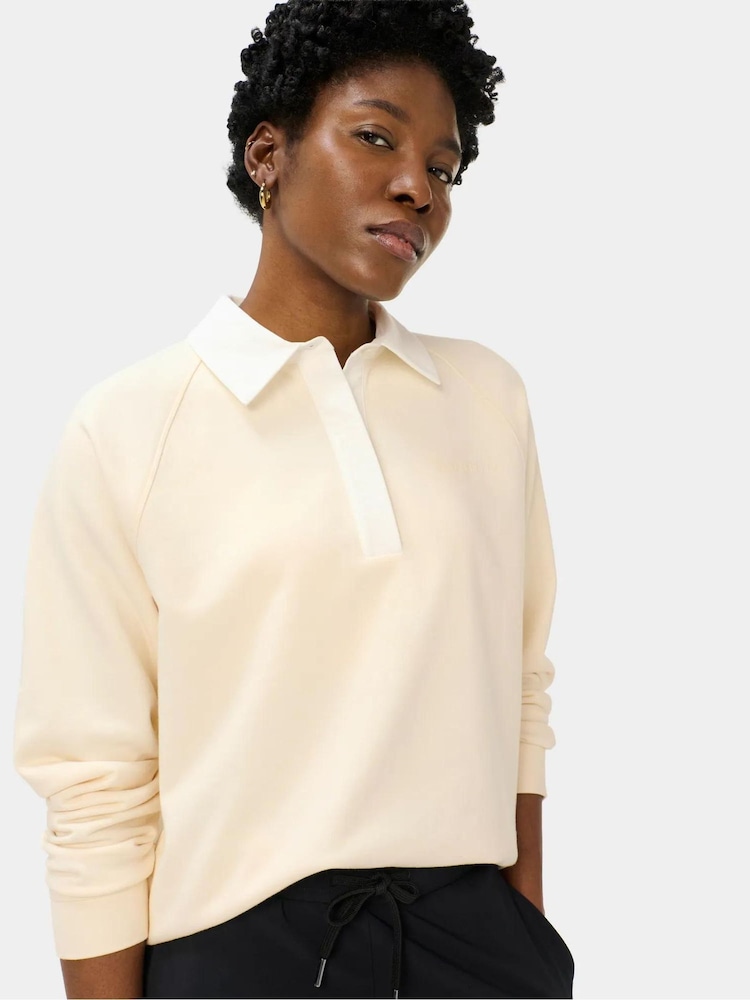 Sweaty Betty Brown Revive Rugby Sweatshirt - Image 1 of 6