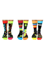 United Odd Socks Black Space Invaders Space Invaders Socks - Image 2 of 10