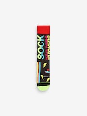 United Odd Socks Black Space Invaders Space Invaders Socks - Image 7 of 10
