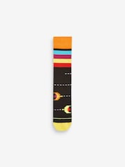 United Odd Socks Black Space Invaders Space Invaders Socks - Image 9 of 10