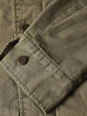 Superdry Green Military Overshirt Jacket - Image 5 of 6