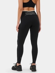 Sweaty Betty Black Full Length Power UltraSculpt Laser Cut Leggings - Image 3 of 6
