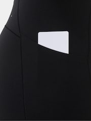 Sweaty Betty Black Full Length Power UltraSculpt Laser Cut Leggings - Image 5 of 6