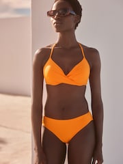 Orange High Leg Bikini Bottoms - Image 2 of 5