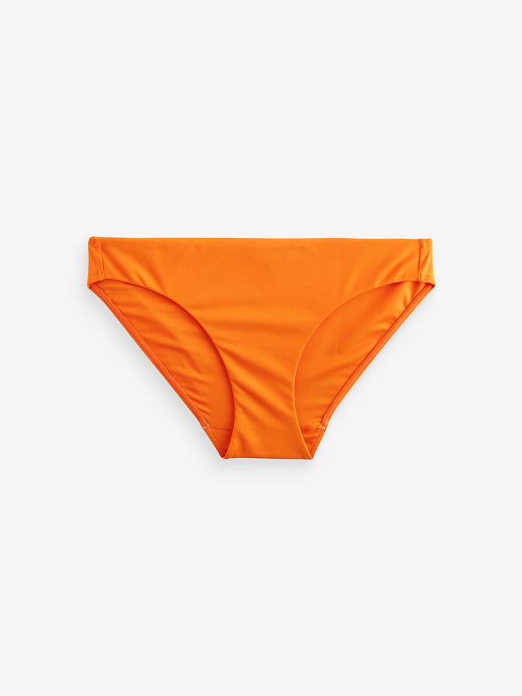Orange High Leg Bikini Bottoms - Image 5 of 5
