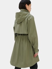 Sweaty Betty Green Motion Waterproof Mid Parka - Image 5 of 7