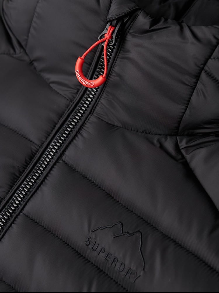 Черный - Fuji спортивная куртка с капюшоном Superdry - Изображение 6 из 6 Черный - Fuji спортивная куртка с капюшоном Superdry - Изображение 6 из 6