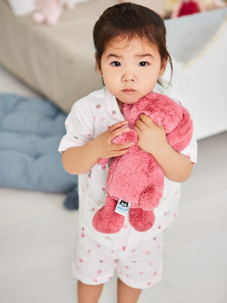 JoJo Maman Bébé White Woven Pyjamas - Image 1 of 6