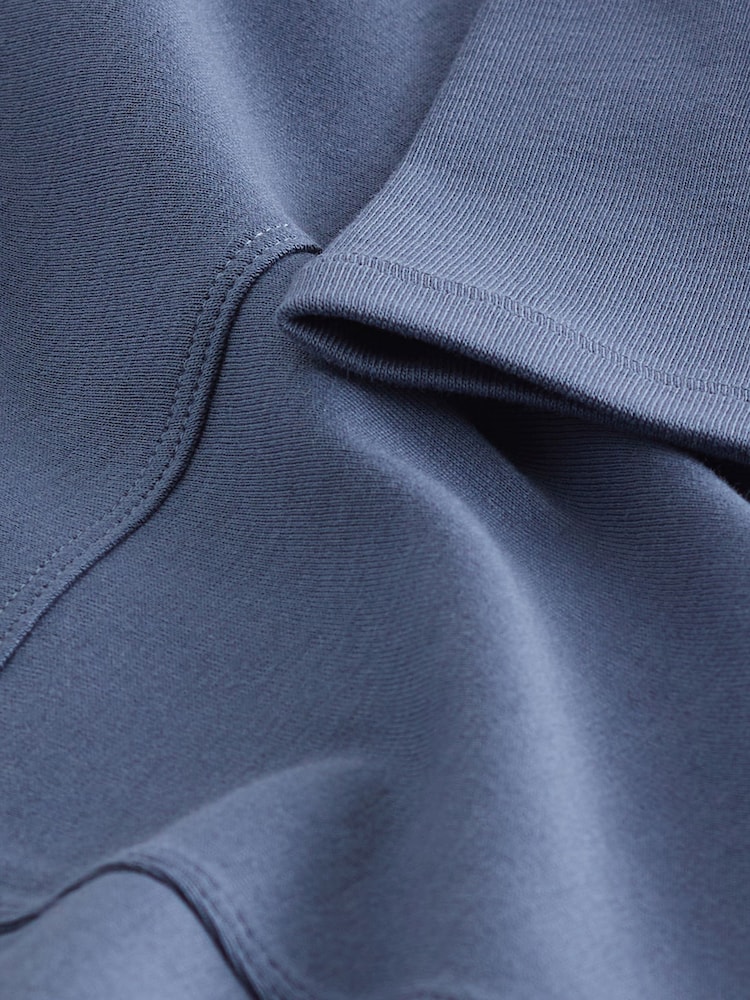 Blau - Bluse in Korsettoptik - Bild 6 von 6