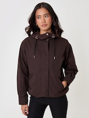 Қоңыр - Threadbare душқа төзімді капюшонды күртеше - 5суретінің 1 суреті