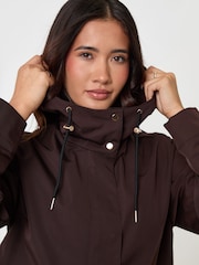 Қоңыр - Threadbare душқа төзімді капюшонды күртеше - 5суретінің 4 суреті