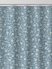 Laura Ashley Newport Blue Campion Made to Measure Curtains - Image 8 of 8