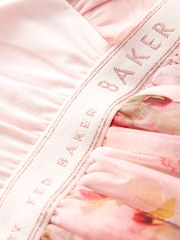 Baker by Ted Baker Floral Mesh Mockable Dress - Image 7 of 9