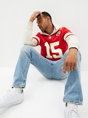 Nike Red NFL Kansas City Chiefs Home Game Jersey - Patrick Mahomes - Image 3 of 8