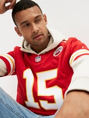 Nike Red NFL Kansas City Chiefs Home Game Jersey - Patrick Mahomes - Image 4 of 8