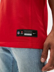 Nike Red NFL Kansas City Chiefs Home Game Jersey - Patrick Mahomes - Image 6 of 8