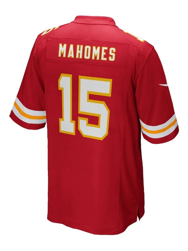 Nike Red NFL Kansas City Chiefs Home Game Jersey - Patrick Mahomes - Image 8 of 8