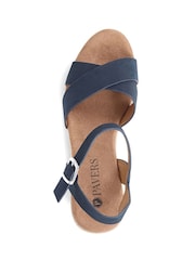 Pavers Navy Pavers Lightweight Platform Espadrilles - Image 5 of 6