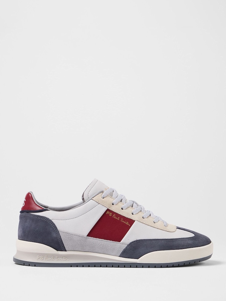 Paul Smith Dover Contrast Side Panel Leather Trainers - صورة 1 من 5 Paul Smith Dover Contrast Side Panel Leather Trainers - صورة 1 من 5