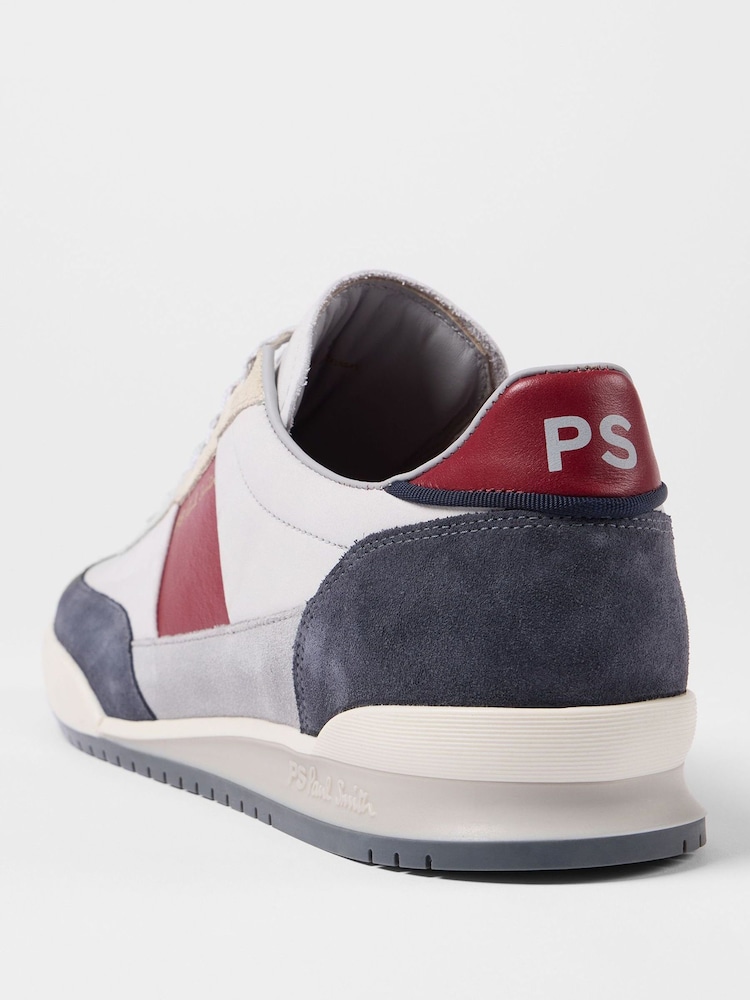Paul Smith Dover Contrast Side Panel Leather Trainers - صورة 2 من 5 Paul Smith Dover Contrast Side Panel Leather Trainers - صورة 2 من 5