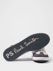 Paul Smith Dover Contrast Side Panel Leather Trainers - صورة 4 من 5