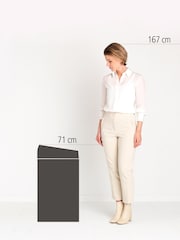Brabantia White 60L Touch Bin - Image 5 of 6