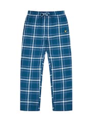 Lyle & Scott Blue Vinny Pyjama Bottoms - Image 1 of 2