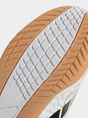 adidas White Predator Club Fold-Over Tongue Sala Indoor Football Boots - Image 8 of 9