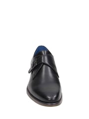 Novo Black Napoleon Single Buckle Monk Shoes - Image 3 of 4