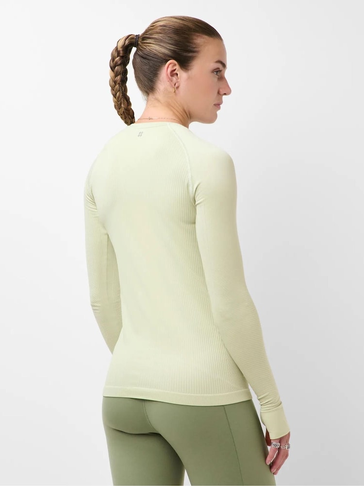 Sweaty Betty bezšuvju teksturēta garpiedurkņu topiņa - Attēls 2 no 6